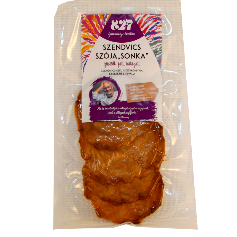 827 Speciality szendvics szója "sonka" szelet 80 g