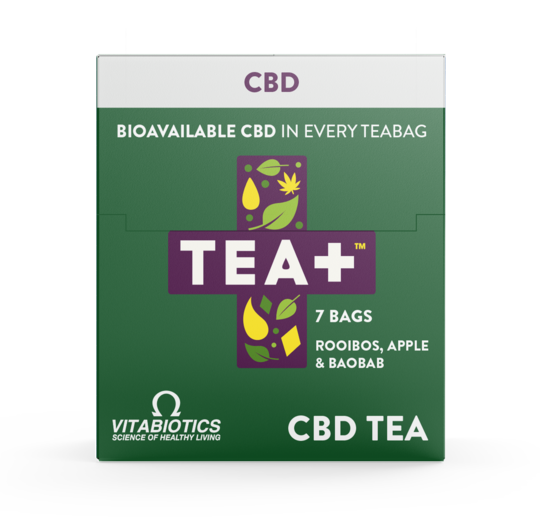 Vitabiotics tea+ cbd tea 7 db