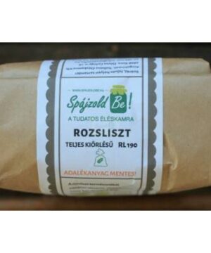 Spájzold be! teljes kiőrlésű rozsliszt RL 190 - 1000 g