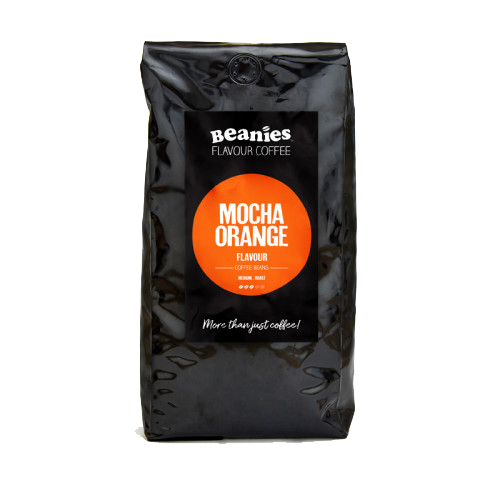 Beanies mocha narancs ízű szemes kávé 125 g