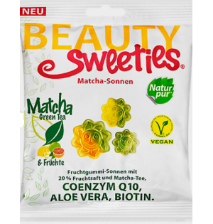 Beauty sweetes gluténmentes vegán gumicukor napocskák 125 g