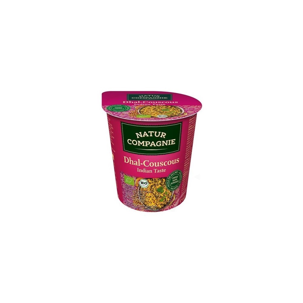 Natur compagnie bio instant indiai lencse-kuszkusz 68 g