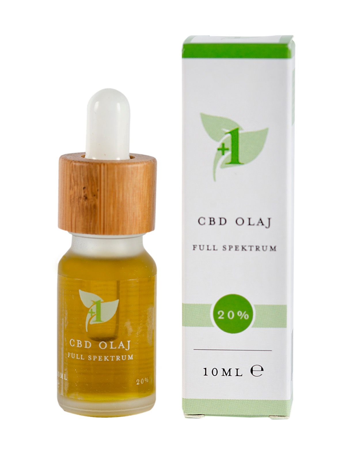 Plus1 Full Sprektum CBD olaj 20% 2000mg 10 ml