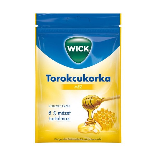 Wick mézes torokcukorka 72 g