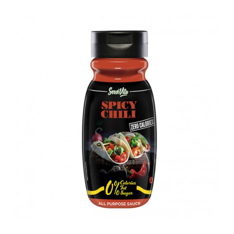 Servivita spicy chili zero calories szósz 320 ml