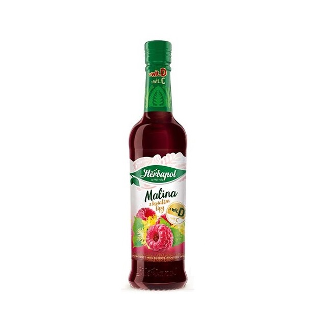 Herbapol málna-hárs szörp 420 ml