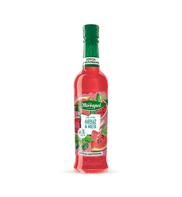 Herbapol görögdinnye-menta szörp 420 ml