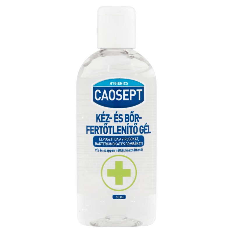 Caosept kéz- és börfertotleníto gél átlátszó 90 ml