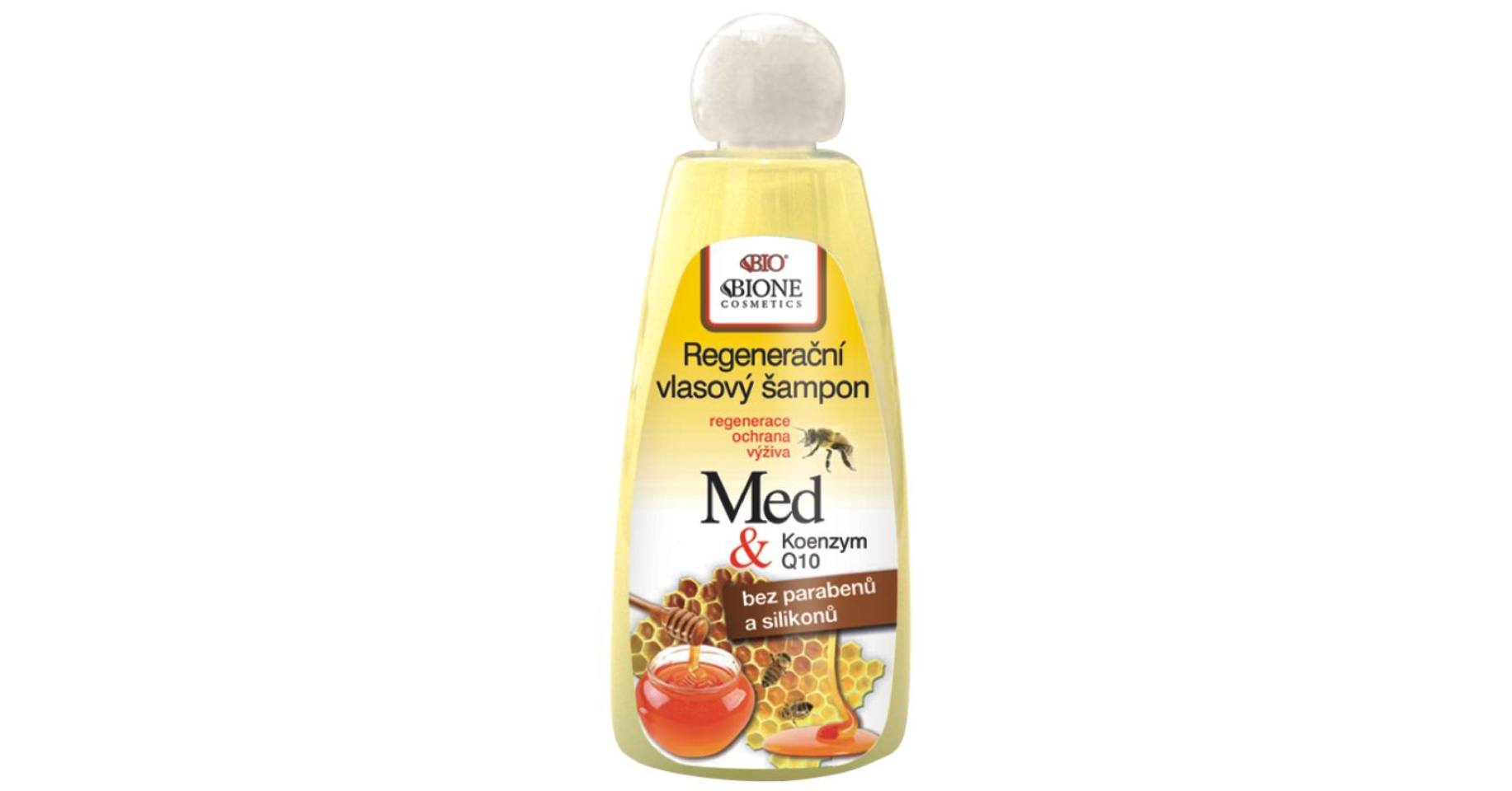 Bione méz+Q10 regeneráló hajsampon 260 ml