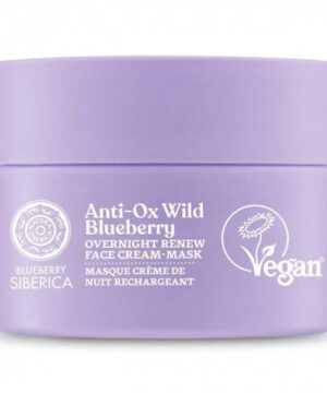 Natura siberica blueberry siberica anti-ox vadáfonya megújító éjszakai arckrém-maszk 50 ml