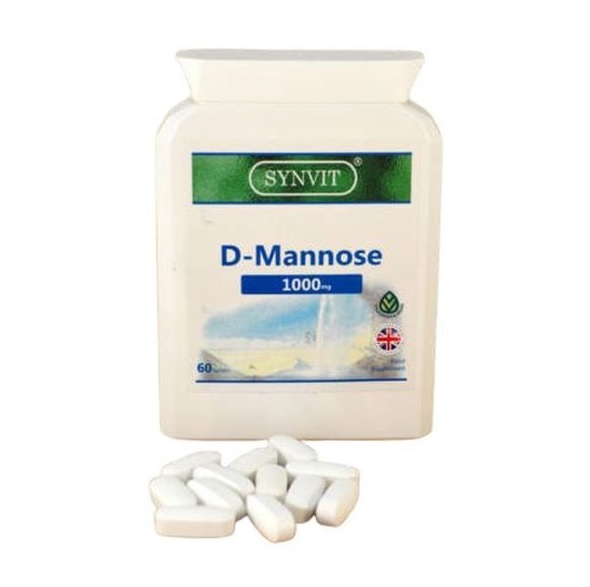 Synvit d-mannose tabletta 1000mg 60 db