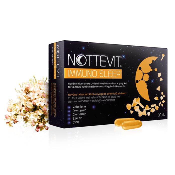 Nottevit immuno sleep étrend-kiegészíto kapszula 30 db