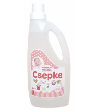 Csepke Baby bőrbarát mosógél babapúder illattal 3m+ 4000 ml