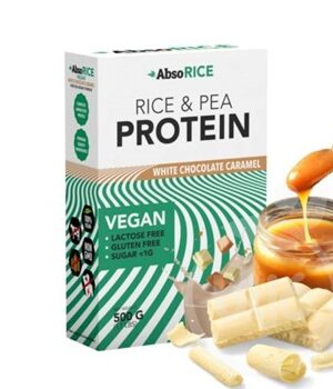 Absorice protein fehércsokoládé karamell 500 g