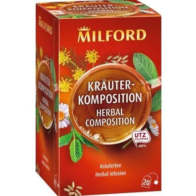 Milford Gyógynövény teakeverék 20x1