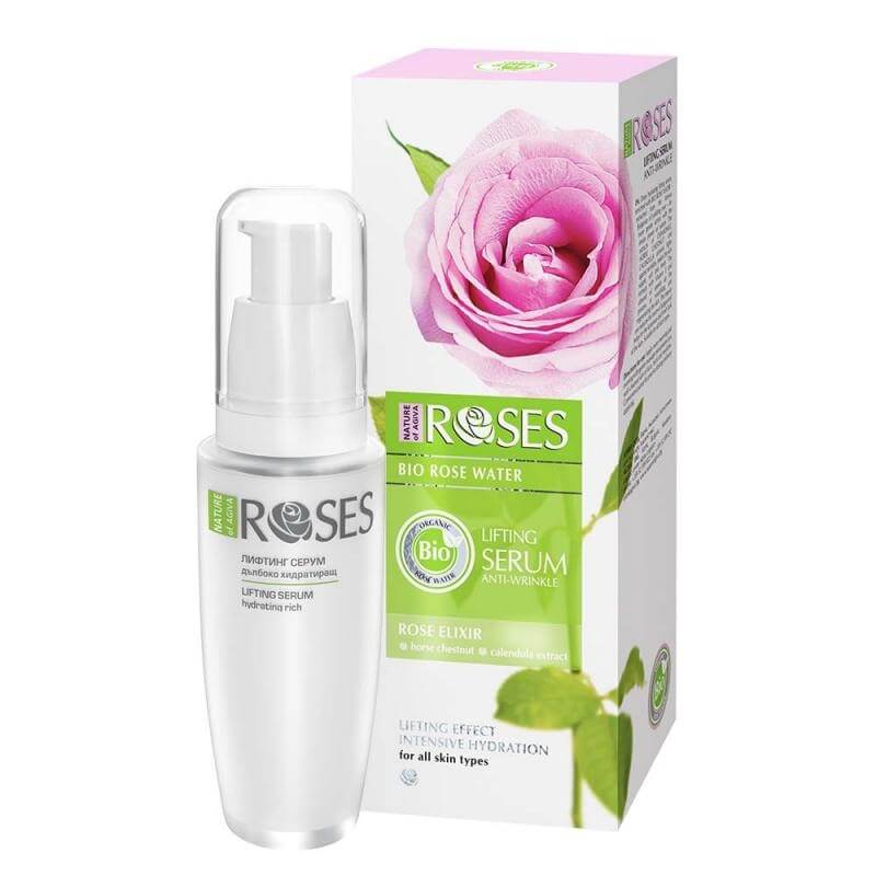 Roses Nature bio rózsavizes lifting szérum 30 ml