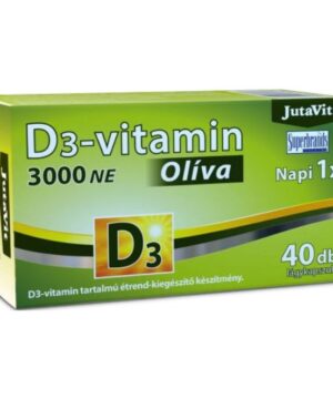 Jutavit d3-vitamin 3000 NE olíva 40 db