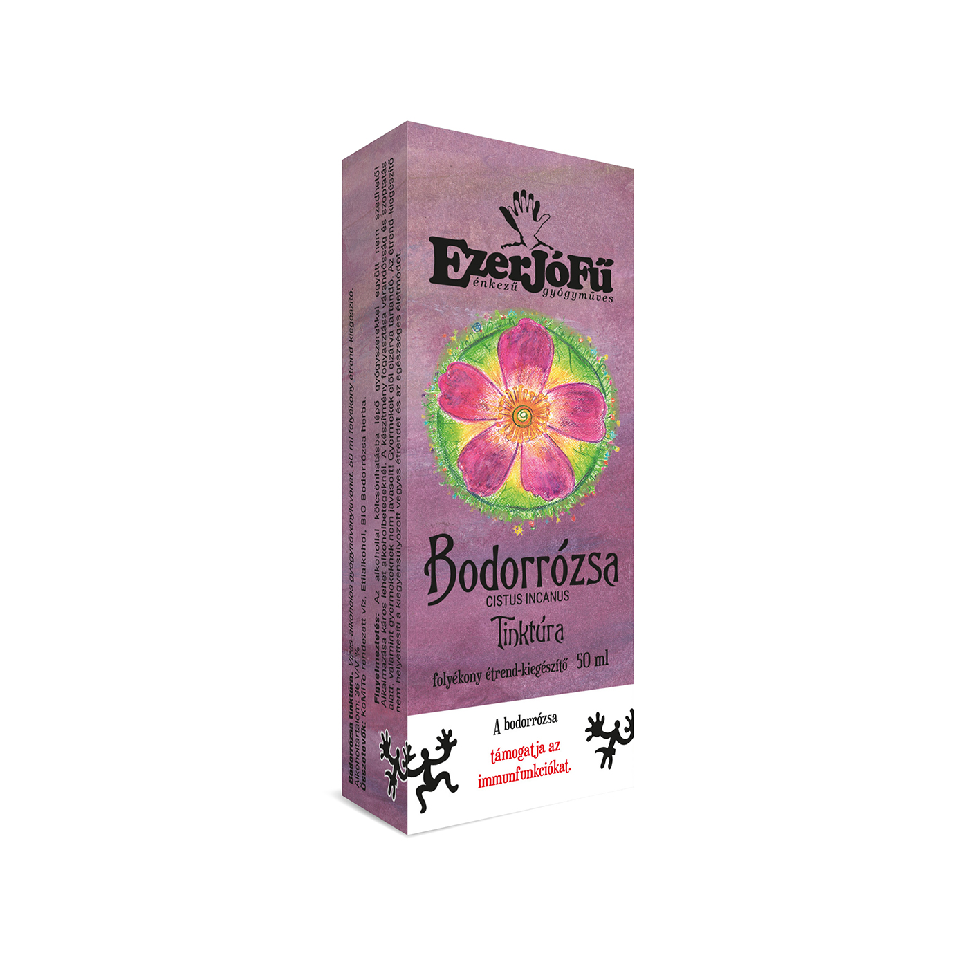 Ezerjófű bodorrózsa kivonat 50 ml