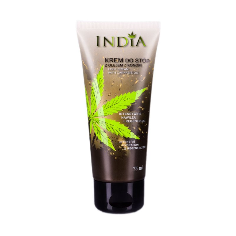 India lábápoló krém kendermagolajjal 75 ml