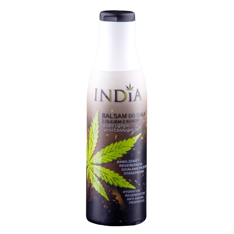 India testápoló balzsam kendermagolajjal 400 ml