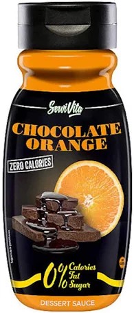 Servivita chocolate orange zero calories szósz 320 ml