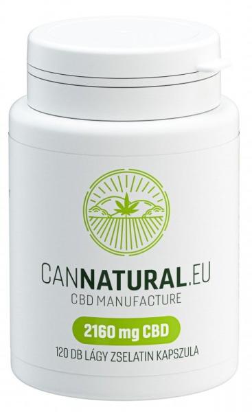 Cannatural cbd kapszula 2160 mg 120 db
