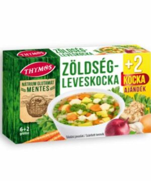 Thymos leveskocka zöldség n.g.mentes 6+2 grátisz 80 g