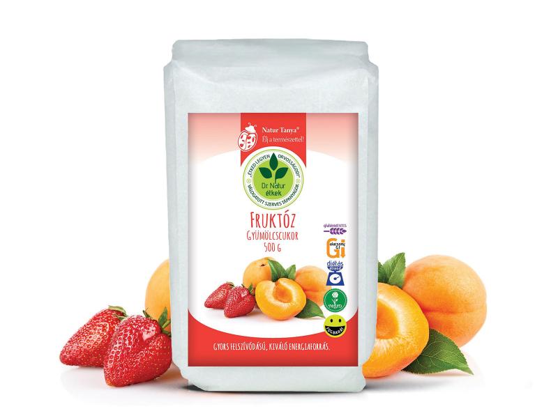Dr. Natur étkek Fruktóz (Gyümölcscukor) 500 g