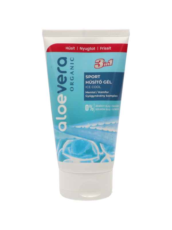 Eredeti aloe vera sport hűsítő gél 3in1 125 ml