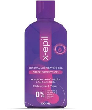 X-Epil érzéki síkosító gél 100 ml