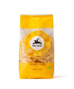Alce Nero bio teljes kiorlésu fusilli (csavart orsó) 500 g