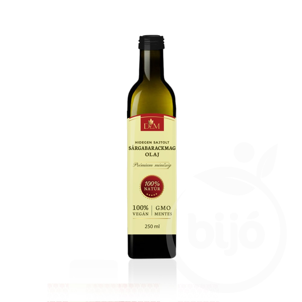 Dr. m hidegen sajtolt barackmag olaj 250 ml