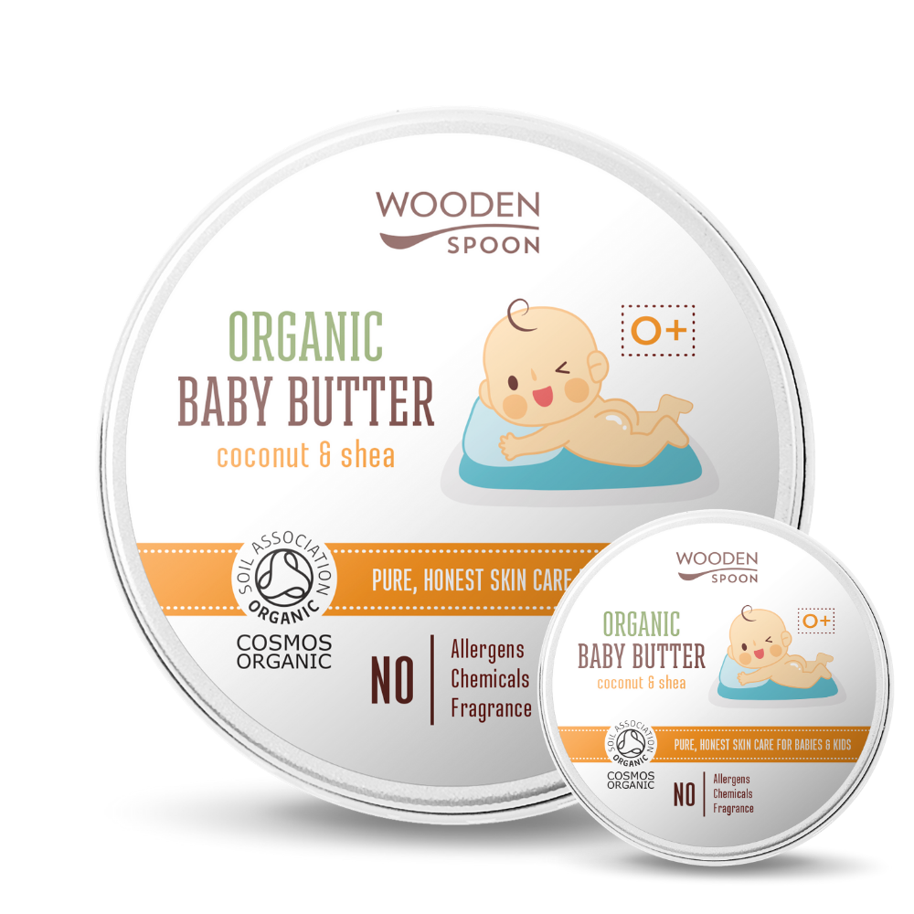 Wooden Spoon bio baba testápoló vaj 100 ml