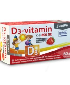 Jutavit d3-vitamin 800ne epres rágótabletta 60 db