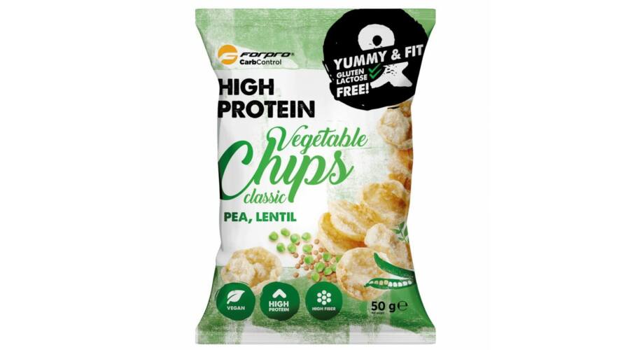 Forpro high protein zöldség chips classic 50 g