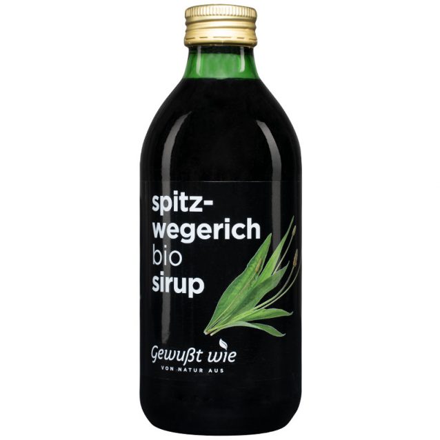 Lándzsás útifű bio szirup 330 ml