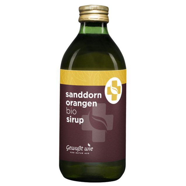Homoktövis-narancs bio szirup 330 ml