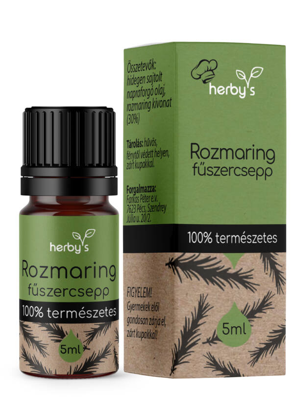 Herbys rozmaring fűszercsepp 5 ml