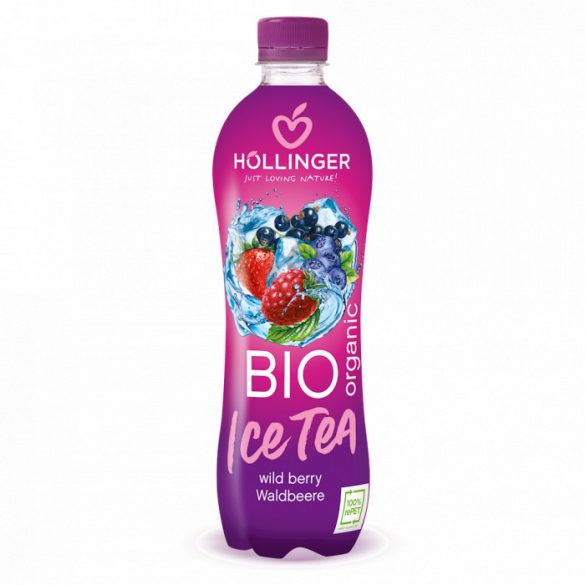Höllinger bio ice tea erdei gyümölcsös 500 ml
