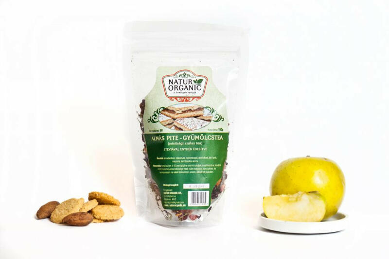 Natur organic gyümölcstea almás pite 100 g