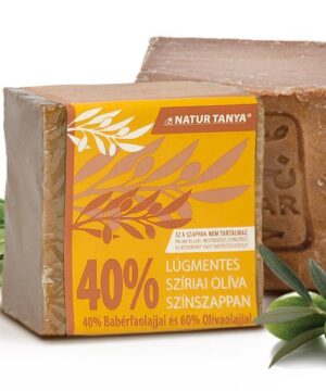 Natur Tanya Lúgmentes Színszappan 40%-os bio babérfaolaj 185 g