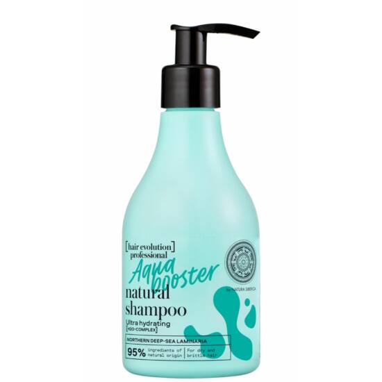 Natura siberica hair evolution proffesional aqua booster természetes sampon 245 ml