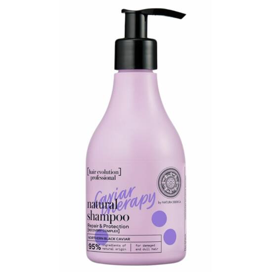 Natura siberica hair evolution professional caviar therapy természetes sampon 245 ml