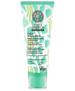 Natura siberica bereza siberica sarki fehér nyír pórusminimalizáló arcmaszk 100 ml