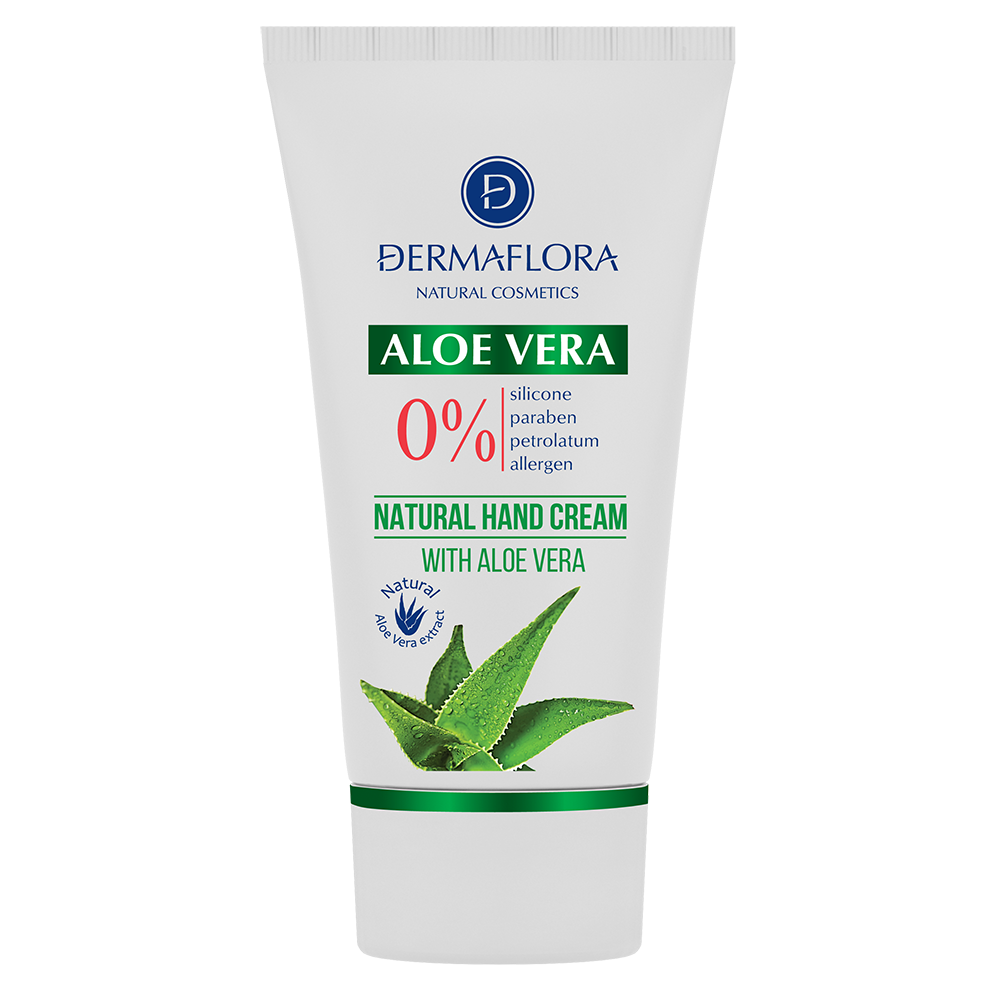 Dermaflora 0% kézkrém aloe vera 50 ml