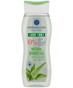 Dermaflora 0% tusfürdő aloe vera 250 ml