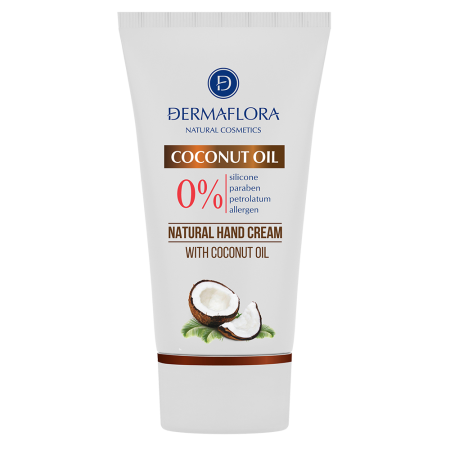 Dermaflora 0% kézkrém kókuszolaj 50 ml