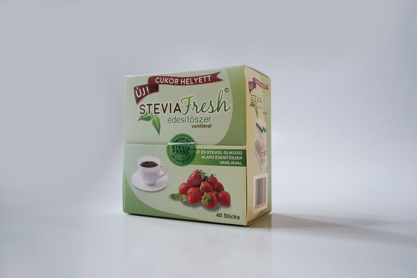 Stevia Fresh édesítőszer vaníliával 40 db