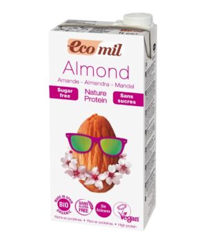 Ecomil bio mandulaital cukormentes-protein 1000 ml
