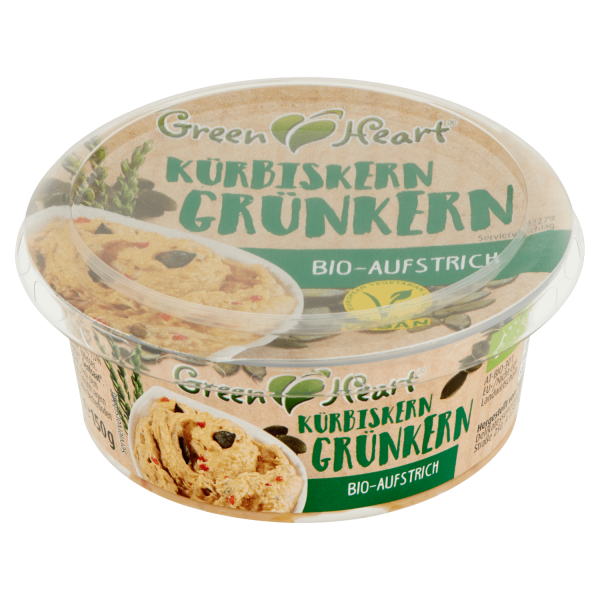 Green heart bio tökmag krém 150 g